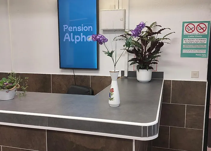 Beach hotel: Pension Alpha